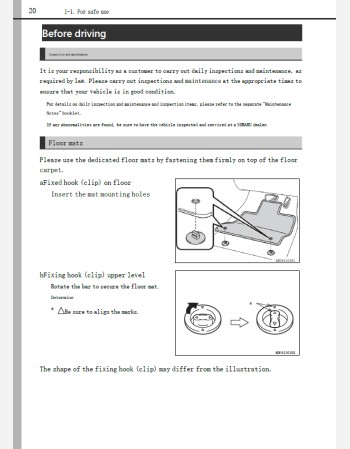 subaru sambar truck 2022 2023 2024 & 2025 owners manual in english
